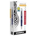 Zebra Sarasa Dry X20 Retractable Gel Pen, Medium Point, 0.7mm, Blue Ink, Dozen (42620)