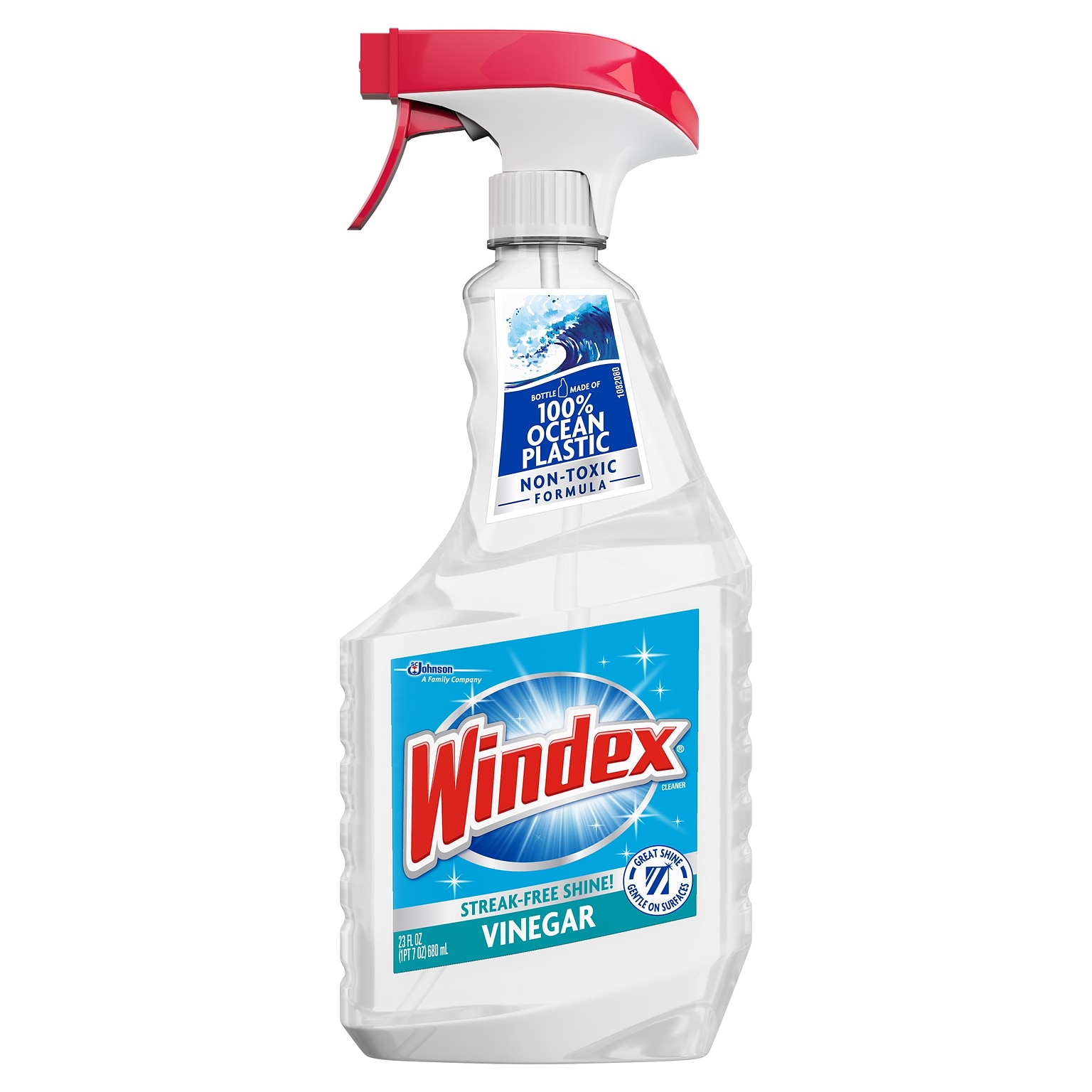 Windex Vinegar Glass Cleaner, 23 Oz. (312620)