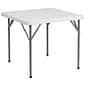 Flash Furniture Elon Folding Table, 34.25" x 34.25", Granite White (DADYCZ86)