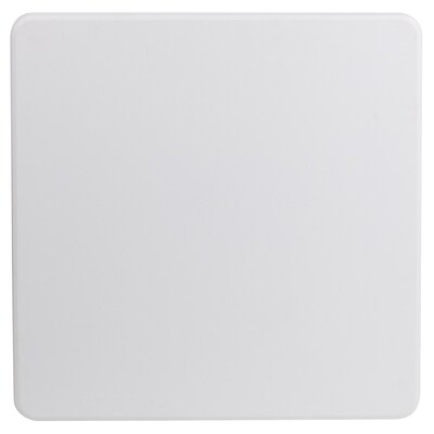 Flash Furniture 34'' Square Plastic Folding Table, Granite White (DADYCZ86)