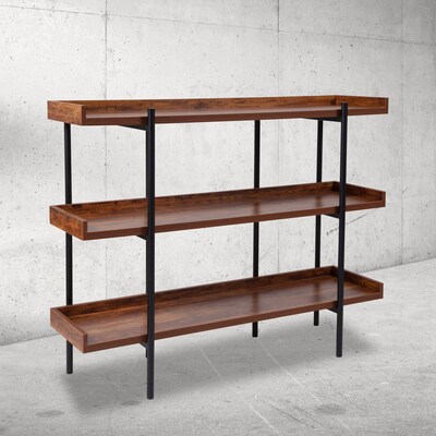 Flash Furniture HERCULES Series 18" Storage Shelf, Rustic (JN2542B3)