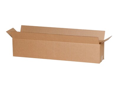 12 x 6 x 5 Shipping Box, 32 ECT, Kraft, 25/Bundle (BS120605)