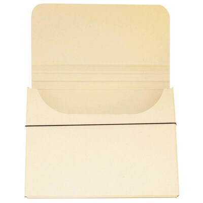JAM Paper Portfolio Case with Elastic Closure, Natural Kraft (154528517)