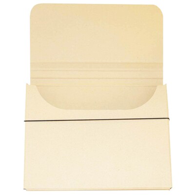 JAM Paper Portfolio Case with Elastic Closure, Natural Kraft (154528517)