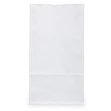 JAM Paper Kraft Lunch Bags, Small, 8 x 4.25 x 2.25, White, 25/Pack (690KRWH)
