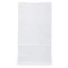 JAM Paper Kraft Lunch Bags, Small, 8 x 4.25 x 2.25, White, Bulk 500 Bags/Box (690KRWHB)