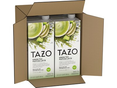 Tazo Green Tea Matcha Latte Box Tea, 6.1 Oz., 6/Carton (67834635)