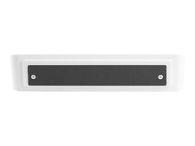 Poppin Polystyrene Mounted Wall Shelf, 12.5", White (105098)