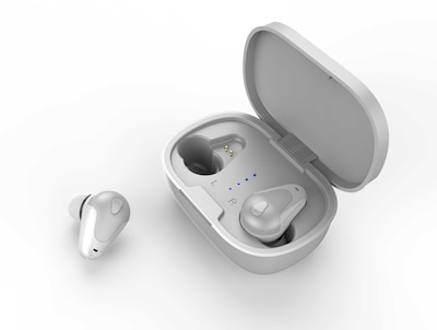 Laud Wireless Bluetooth Stereo Earphones, White (TW11)