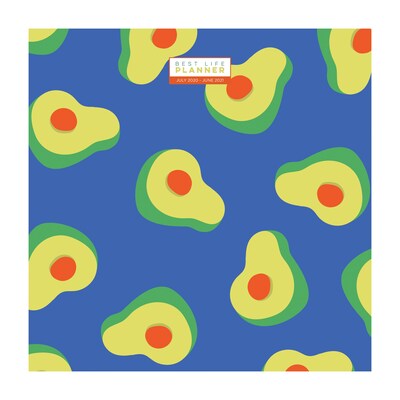 2020-2021 TF Publishing 12 x 12 Planner, Best Life Avocado, Multicolor (21-4705A)