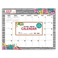 2020-2021 TF Publishing 17 x 22 Desk Pad Calendar, Floral Large, Multicolor (21-8099A)