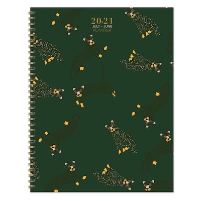 2020-2021 TF Publishing 8.5 x 11 Planner, Classic, Lots of Leopards (21-9703A)