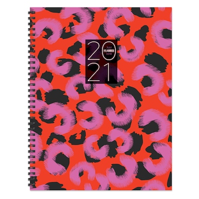 2020-2021 TF Publishing 8.5 x 11 Planner, Bold, Wild Animal (21-9599A)