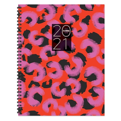 2020-2021 TF Publishing 8.5 x 11 Planner, Bold, Wild Animal (21-9599A)