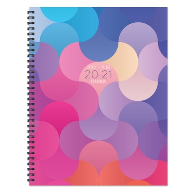 2020-2021 TF Publishing 8.5 x 11 Planner, Bold, Prismatic (21-9720A)