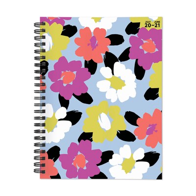 2020-2021 TF Publishing 6.5 x 8 Planner, Bold Series Floral Print, Multicolor (21-9099A)