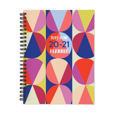 2020-2021 TF Publishing 6.5 x 8 Planner, Bold Series Geometric, Multicolor (21-9204A)