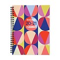 2020-2021 TF Publishing 6.5 x 8 Planner, Bold Series Geometric, Multicolor (21-9204A)