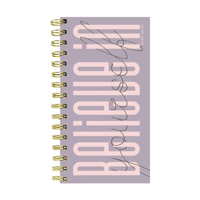 2020-2021 TF Publishing 3.5 x 6.5 Planner, Small, Believe In Yourself (21-7713A)