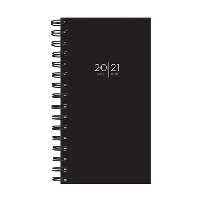 2020-2021 TF Publishing 3.5 x 6.5 Planner, Black (21-7771A)