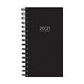 2020-2021 TF Publishing 3.5 x 6.5 Planner, Black (21-7771A)