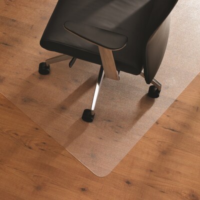 Floortex Ultimat Hard Floor Chair Mat, 48 x 60, Clear Polycarbonate (1215019TR)