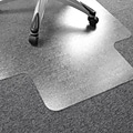 Floortex® Ultimat® 48 x 60 Rectangular with Lip Chair Mat for Carpets over 1/2, Polycarbonate (11