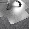 Floortex® Ultimat® 48 x 53 Rectangular with Lip Chair Mat for Carpets over 1/2, Polycarbonate (11