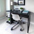 Floortex® Ultimat® 48 x 53 Rectangular Chair Mat for Carpets over 1/2, Polycarbonate (1113427ER)