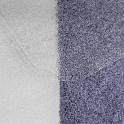 Floortex Cleartex Unomat Hard Floor and Carpet Tiles Chair Mat, 48" x 53", Clear Polycarbonate (1213420ERA)