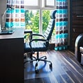 Floortex® Ultimat® 48 x 53 Rectangular Chair Mat for Hard Floors, Polycarbonate (1213419ER)
