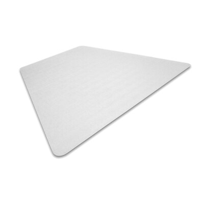 Floortex Ultimat Carpet Chair Mat, 48 x 60, Designed for Low/Medium-Pile Carpet, Clear Polycarbona