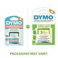 DYMO LetraTag 12331 Variety Pack Label Maker Tape, 1/2" x 13', Assorted Colors, 3/Pack (12331)
