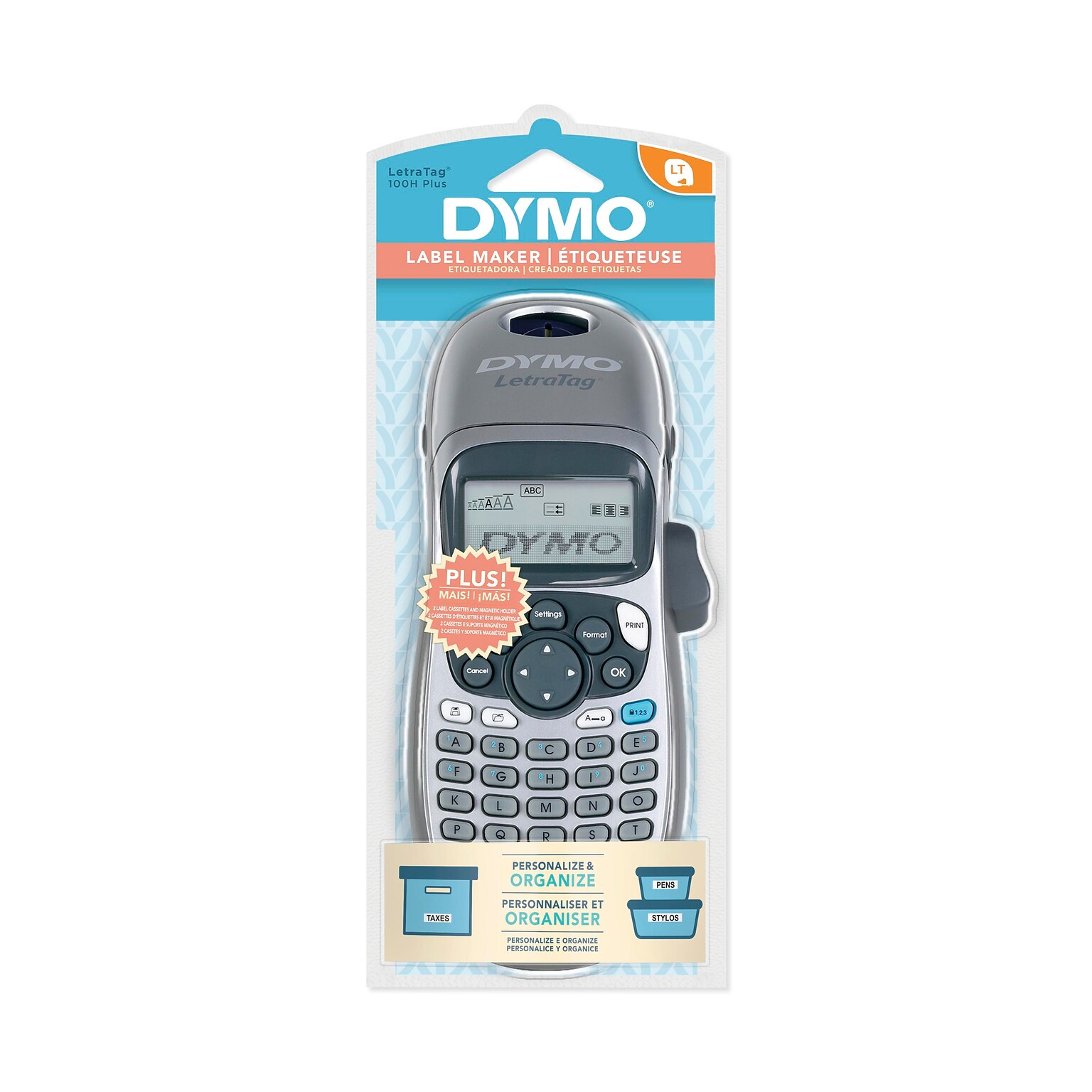 Dymo LetraTag Plus LT-100H Portable Label Maker (21455)