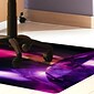 Floortex® Colortex® "Reflective Gem" Design 36" x 48" Rectangular Chair Mat for Hard Floors, Polycarbonate (229220ECRG)