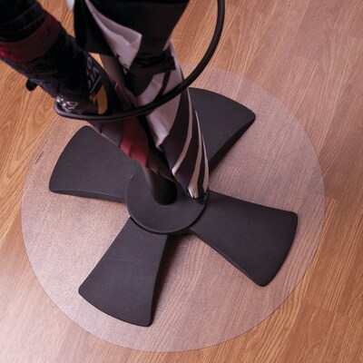 Floortex® Ultimat® 24 Diameter Circular Chair Mat for Hard Floors, Polycarbonate (126020RR)