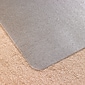 Floortex Cleartex Advantagemat Anti-Microbial Carpet Chair Mat, 45" x 53'', Low-Pile, Fresh Mist (AB1113426EV)