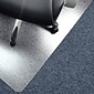 Floortex Cleartex Advantagemat Anti-Microbial Carpet Chair Mat, 45" x 53'', Low-Pile, Fresh Mist (AB1113426EV)