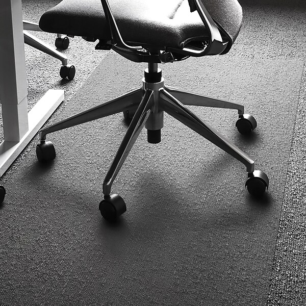 Floortex® Ultimat® 60 x 60 Square Chair Mat for Carpets, Polycarbonate (FR1115015023ER)
