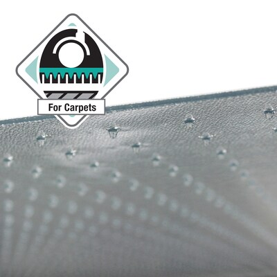 Floortex Ultimat Carpet Chair Mat, 60" x 118", Clear Polycarbonate (FR1115030023ER)
