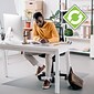 Floortex® Ecotex® 36 x 48 Rectangular Chair Mat for Hard Floors, Enhanced Polymer (FCECO123648EP)