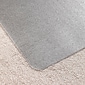 Floortex® Advantagemat® 45" x 53" Rectangular with Lip Chair Mat for Carpets up to 3/8", Vinyl (11341526LV)