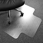 Floortex® Advantagemat® 45" x 53" Rectangular with Lip Chair Mat for Carpets up to 3/8", Vinyl (11341526LV)