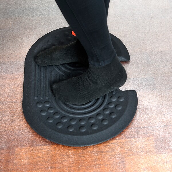 AFS-TEX® 2000X Black Active Anti-Fatigue Mat, 16 x 24, Midnight Black (FCA21624XBK)
