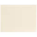 JAM Paper Smooth Personal Notecards, Ivory, 100/Pack (175981)