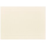 JAM Paper Smooth Personal Notecards, Ivory, 500/Box (0175995B)