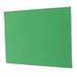 JAM Paper Smooth Personal Notecards, Green, 100/Pack (11756575)