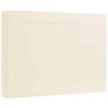 JAM Paper Smooth Personal Notecards, Ivory, 100/Pack (175981)