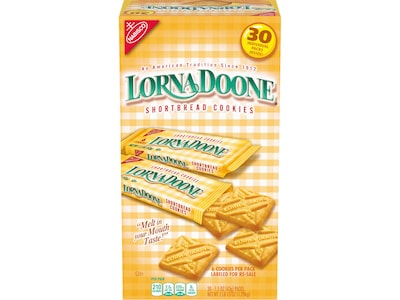 Lorna Doone Shortbread, 45 oz., 30/Pack (220-01042)