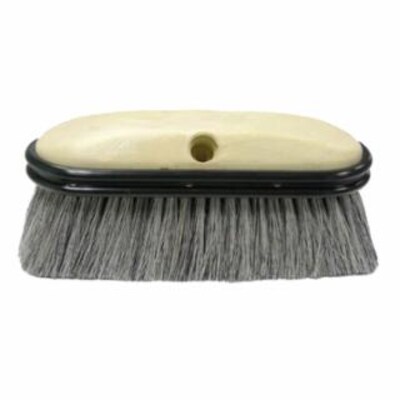 Weiler 804-73146 Truck Wash Brush, Flagged Polystyrene Bristle, Green (804-73146)